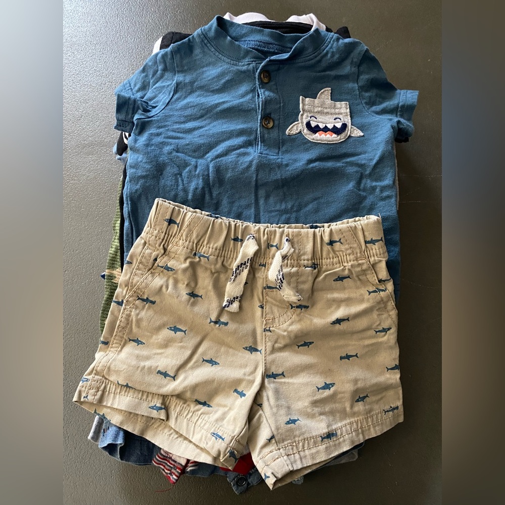 Casual 16 piece variety pack baby boy clothes